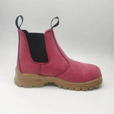 women Nubuck chelsea  boot