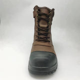 high zipper top Nubuck safety shoes